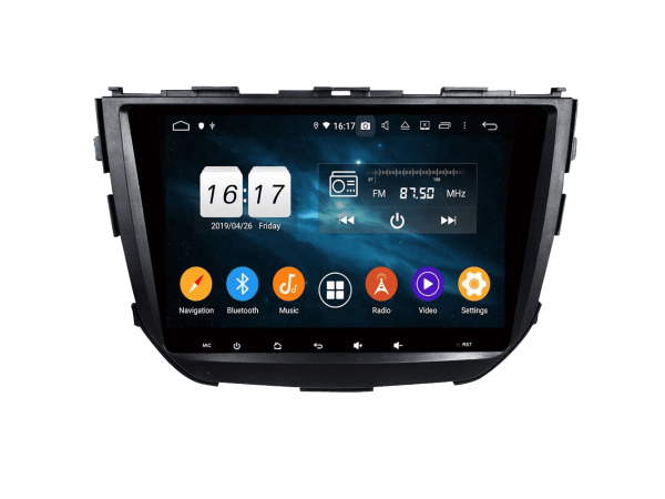 Maruti Brezza 9inch Multi-Capacitive (IPS) Screen Android  Car Stereo With 1GB RAM + 16GB ROM 