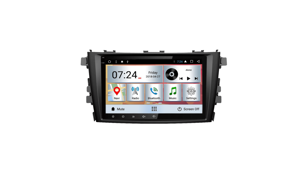 Maruti Celerio 9inch Multi-Touch Capacitive (IPS) Screen Android Car Stereo With 1GB RAM + 16GB ROM 