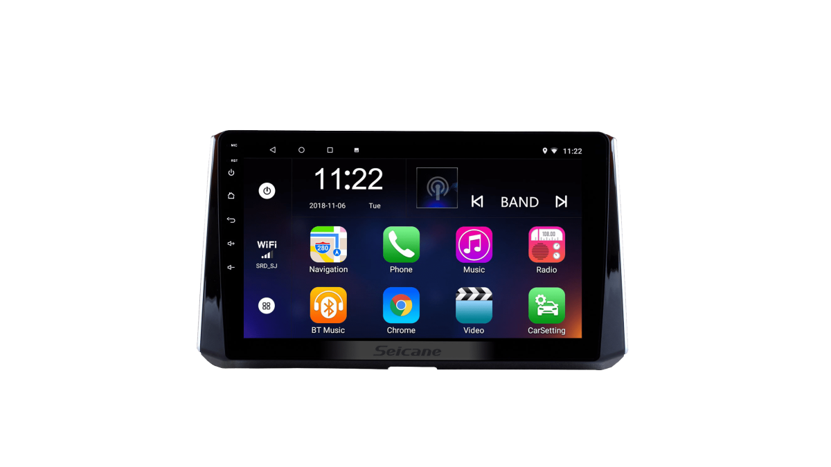 Toyota Corolla 10Inch Multi-Touch Capacitive Screen Android Car Stereo With 1GB RAM + 16GB ROM 