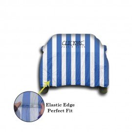 Ford Freestyle White Blue Stripes Car Cover