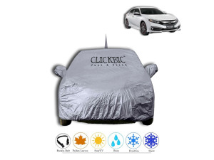 Honda Civic 2019 Silver Car Cover