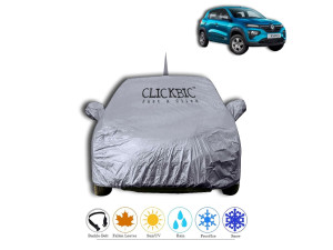 Renault Kwid Silver Car Cover