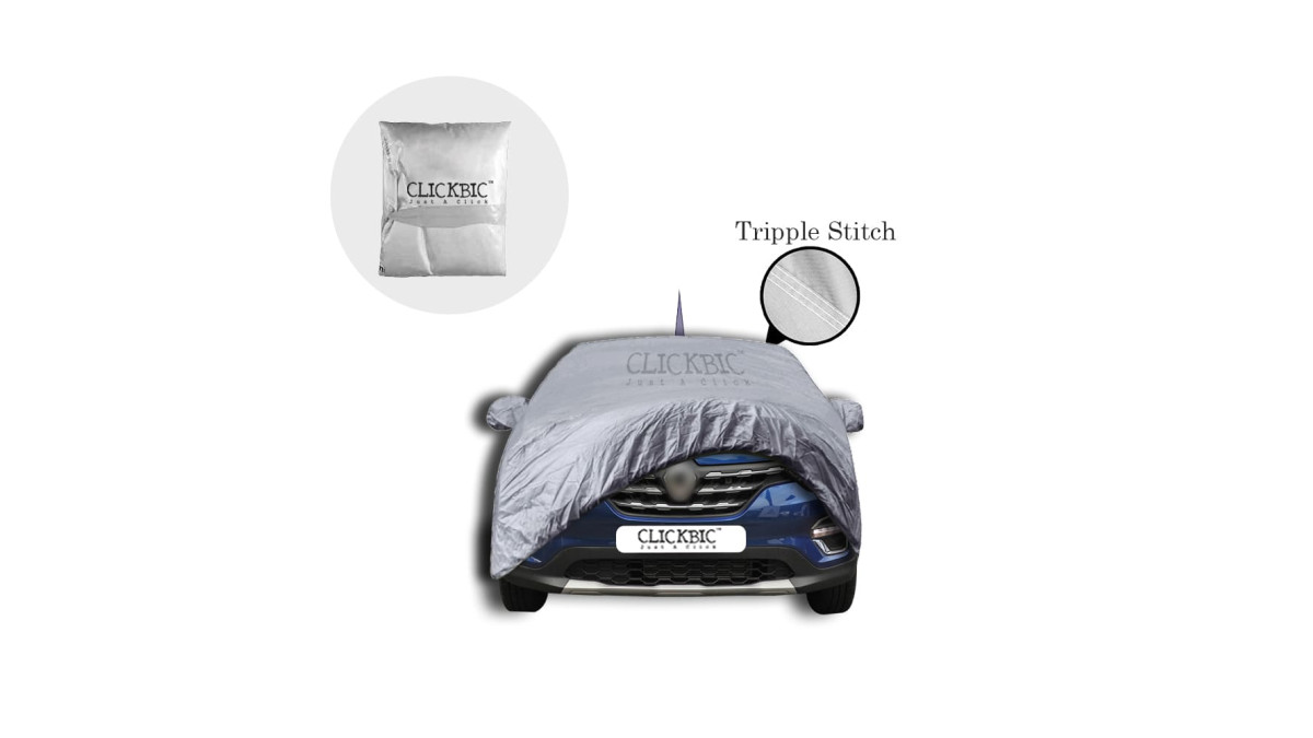 Renault Triber Silver Car Cover