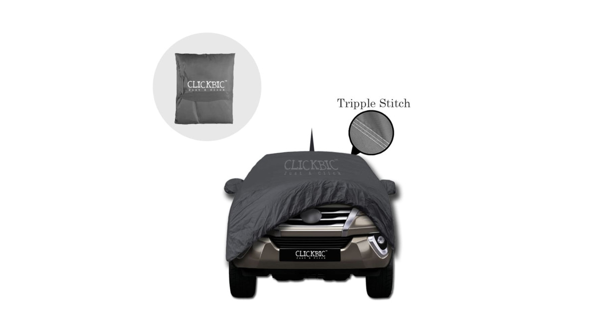 Toyota Fortuner 2016 Grey Car Cover