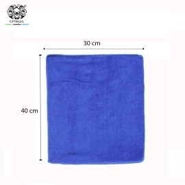 Crixus Home & Kitchen Dusting Microfiber Towel 40x30 - 350 GSM, Blue