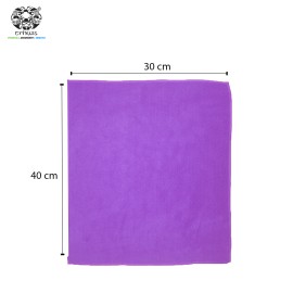 Crixus Interior Car Cleaning Microfiber Towel 40x30 - 280 GSM, Purple