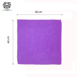 Crixus Car Dusting Microfiber Towel 40x40 - 280 GSM, Purple