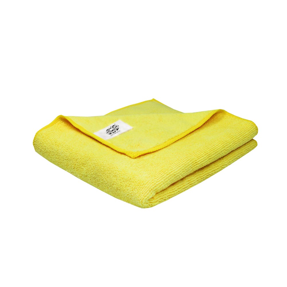 Crixus Face Cleaning Microfiber Towel 40x40 350 GSM, Yellow