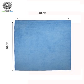 Crixus Car Dusting Microfiber Towel 40x40 - 280 GSM, Blue