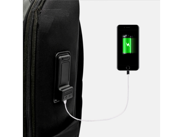Fashionable USB Charging Anti-theft Fingerprint Travelling Backpack