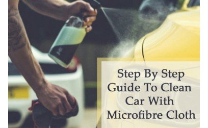 How to clean a car with microfibre cloth