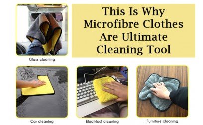 This Is Why Microfiber Cloths Are The Ultimate Cleaning Device