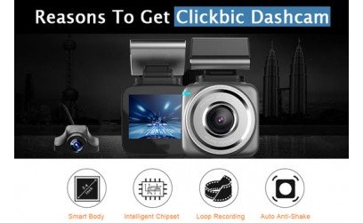 5 factors you require the CLICKBIC Dash cam