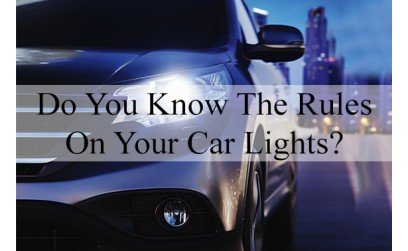 Do you know the rules on your car headlights