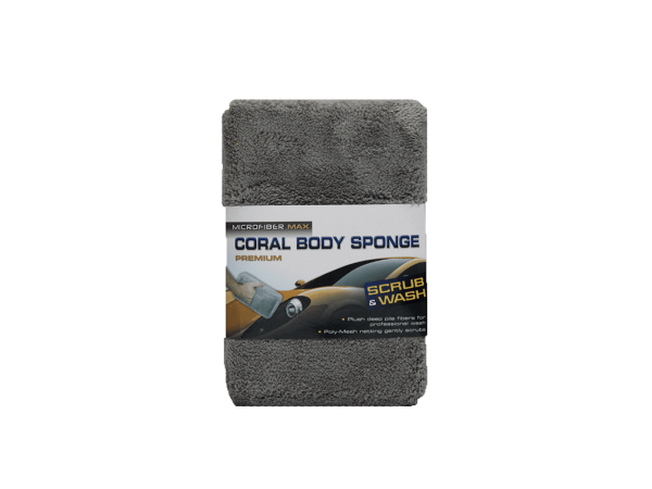 Microfiber Coral Body Sponge