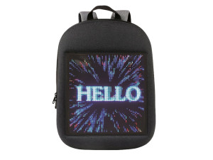 LED Backpack With  Advertising Panel