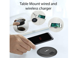 Table Mountable Wireless Charger