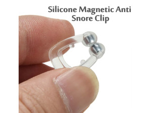 Silicone Magnetic Anti Snore Clip
